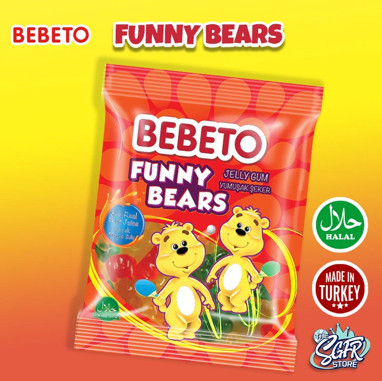 Bebeto Jelly Gum Candies (Halal)
