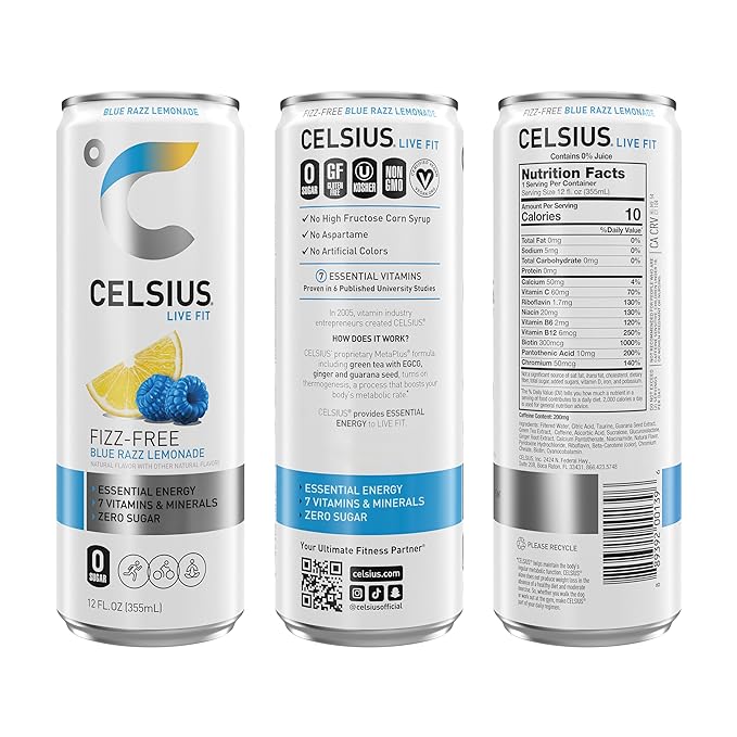 CELSIUS Energy Drink (Best Selling Energy Drink)