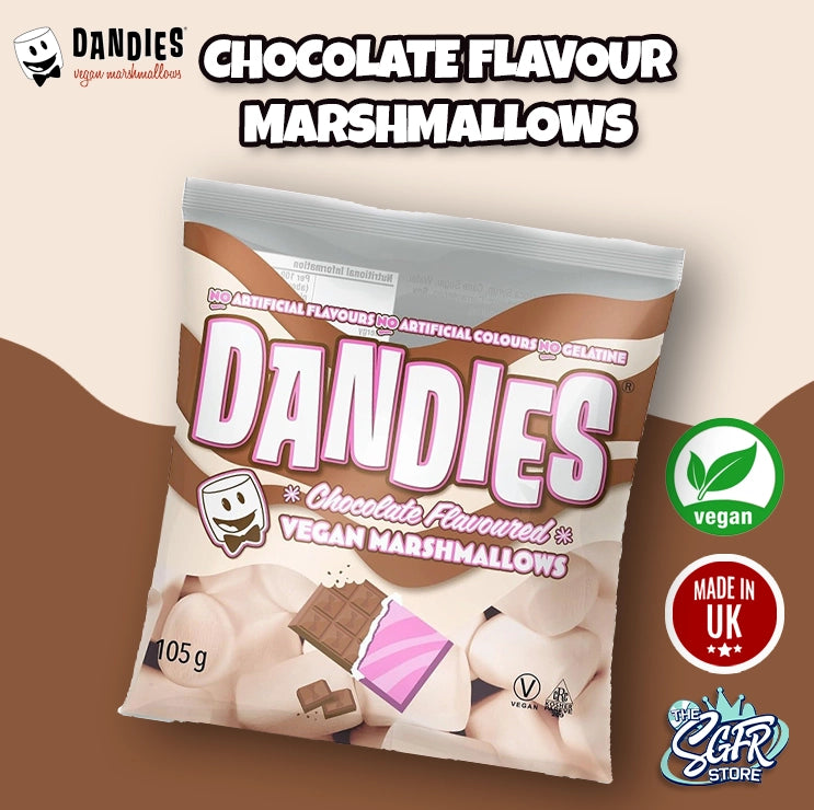 Dandies Chocolate Flavour Marshmallows (Vegan)