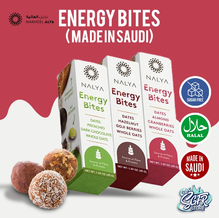 Dates Energy Bites (Halal, Made in Saudi)
