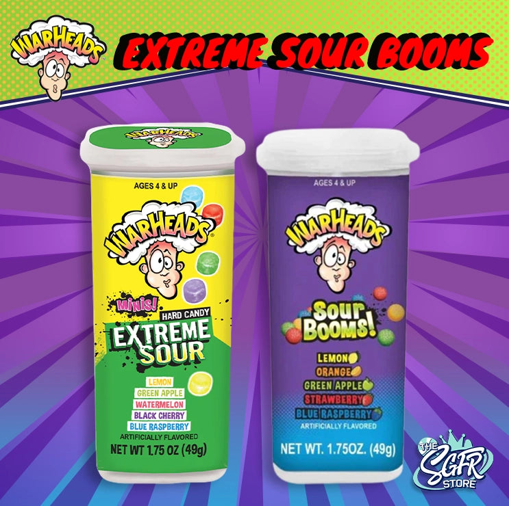 Warheads Extreme Sour Booms