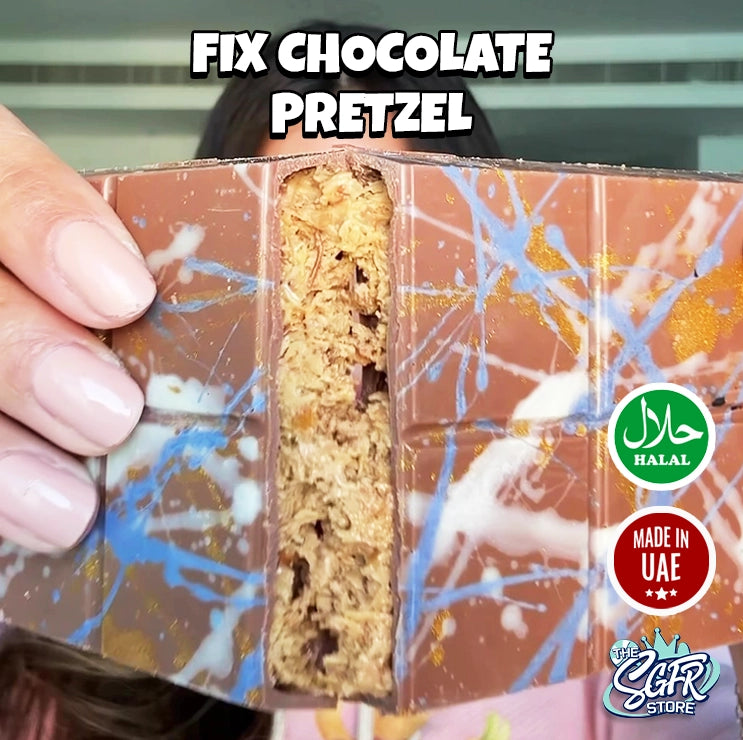 ドバイフィックスチョコレート「pick up a pretzel」1個 ドバイフィックスチョコレート「pick up a pretzel」1個