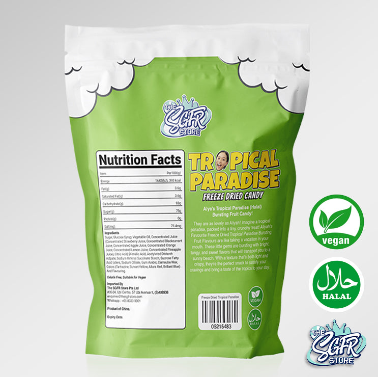 Freeze Dried Tropical Paradise by Aliya (Halal)