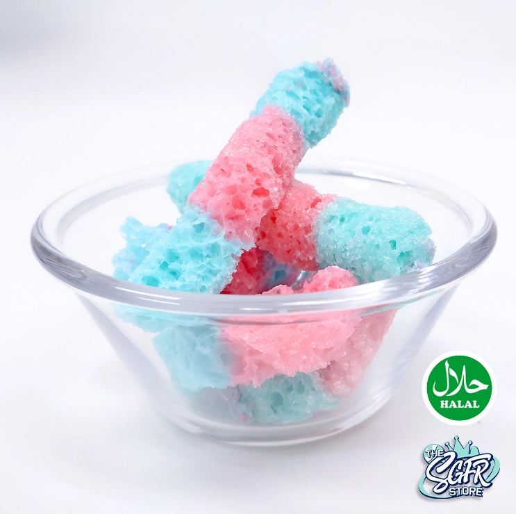 Freeze Dried Gummy Worms by Luqman (Halal)