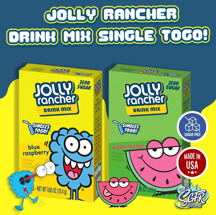 Jolly Rancher Zero Sugar, Low Calorie Drink Mix!