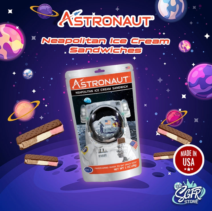 Astronaut Ice Cream Sandwich | Freeze-Dried! (28g) 🇺🇸