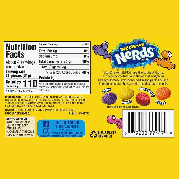 Nerds Candy Big Chewy