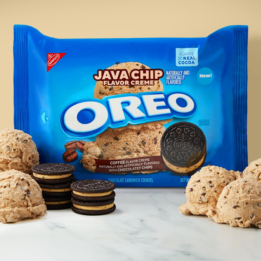 Oreo Java Chip Cookies by Nabisco