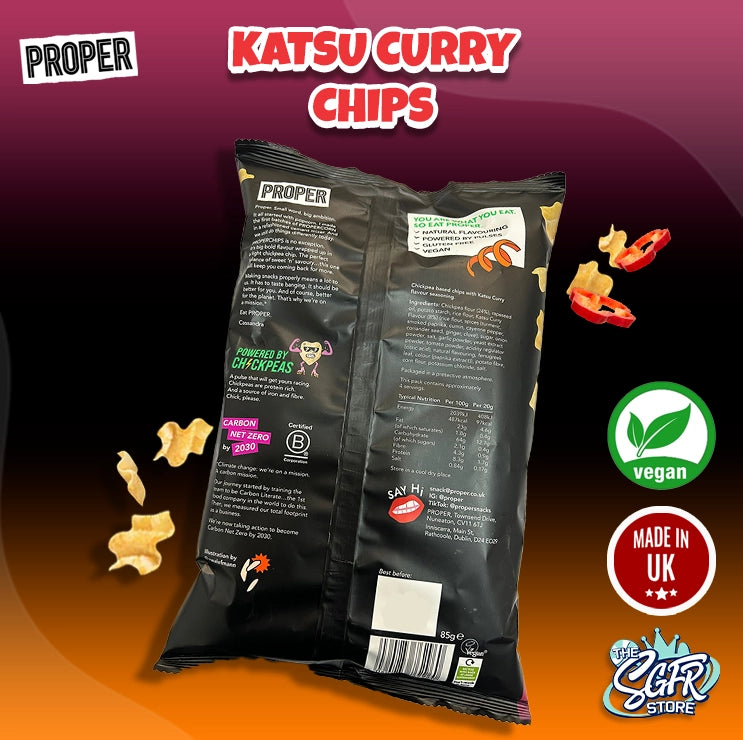 Properchips Katsu Curry Chips (Vegan)