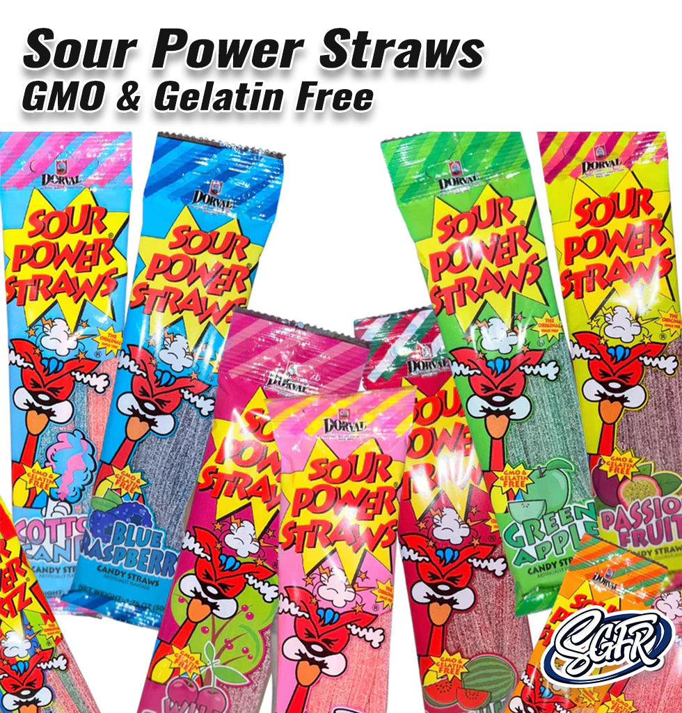 Sour Power Straws (50g)