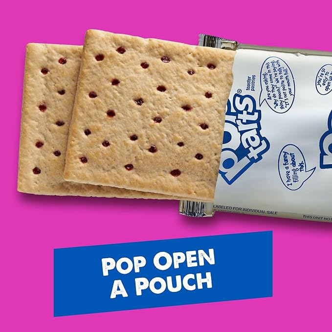 Poptarts Unfrosted by Kellogg