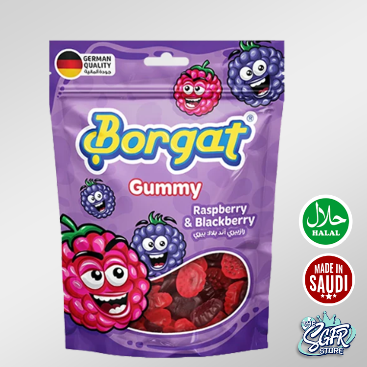Borgat Raspberry & Gummy (Halal) 100g