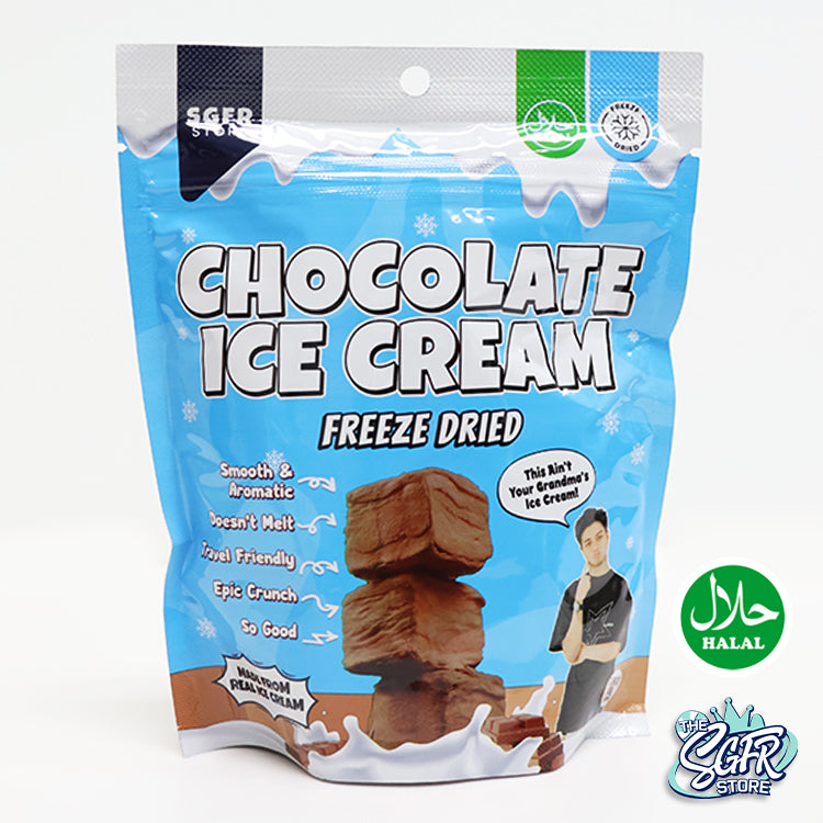 Freeze Dried Chocolate Ice Cream (50g) Halal