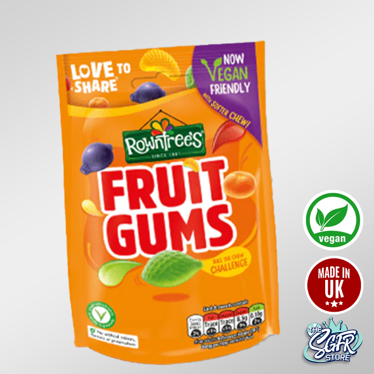 Rowntree's Fruit Gums 150g (Vegan)