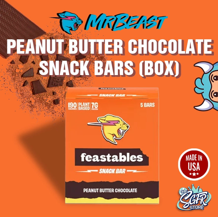 Feastables Mr Beast Snack Bars 🇺🇸