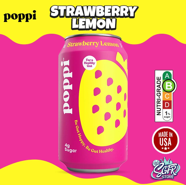 POPPI Sparkling Prebiotic Soda (Best Selling Prebiotic Soda)