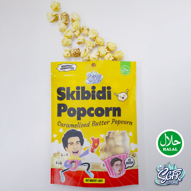 Skibidi Popcorn, Caramelised Butter (Halal)