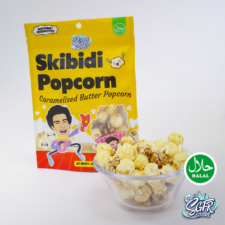Skibidi Popcorn, Caramelised Butter (Halal)