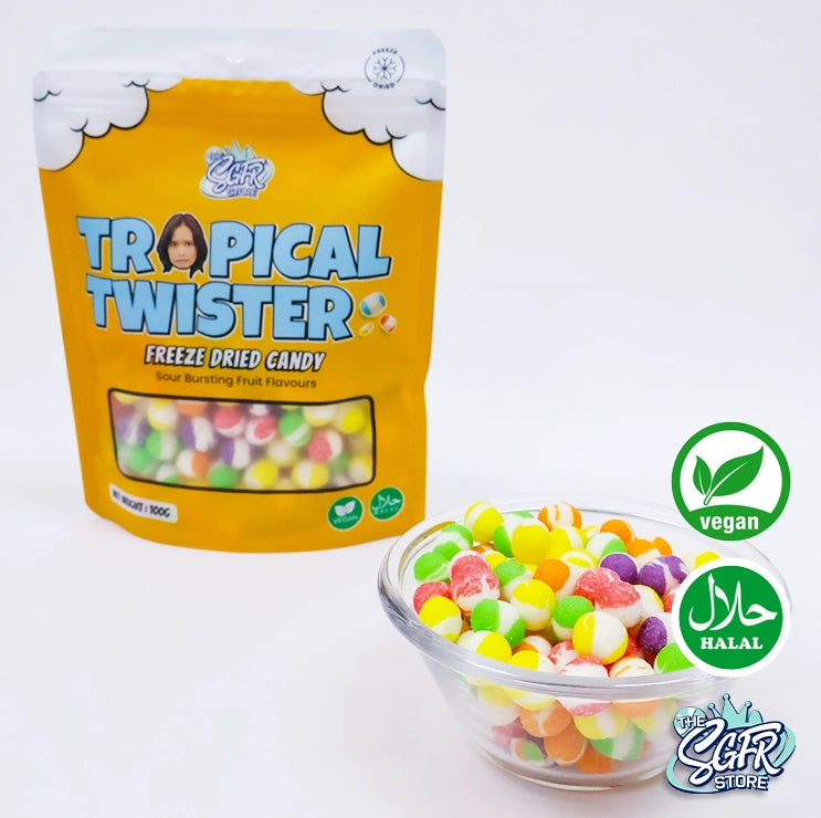 Freeze Dried Tropical Twister by Aliyah (Sour)