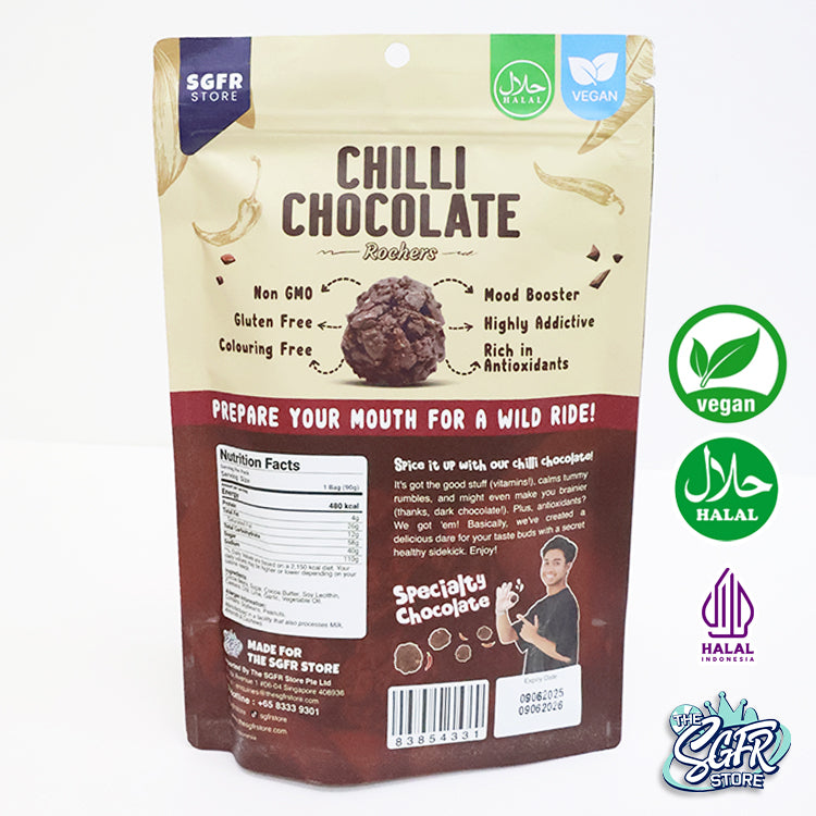 Chilli Chocolate (90g), Mild Spicy