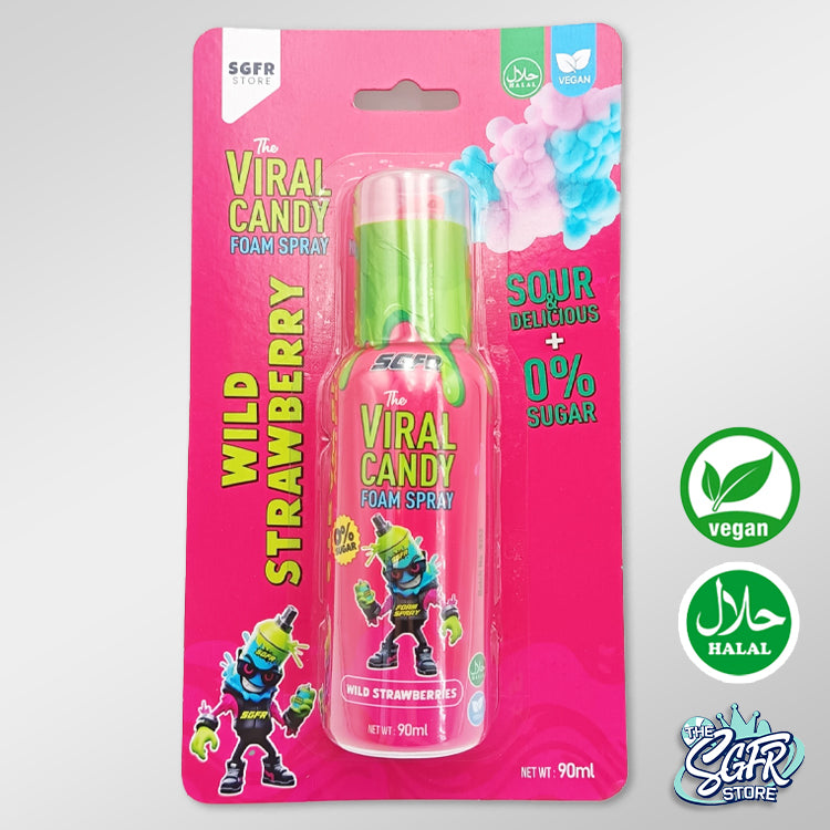 The Viral Foam Spray, Wild Strawberries (90g)