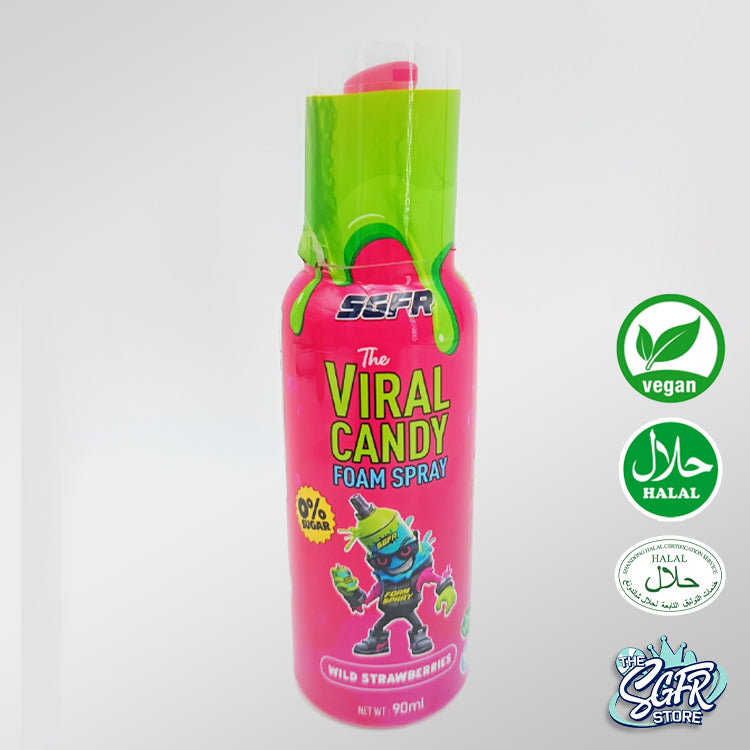 The Viral Foam Spray, Wild Strawberries (90g)