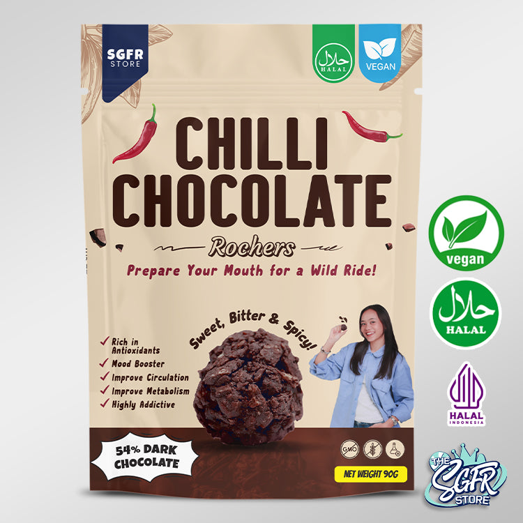 Chilli Chocolate (90g), Mild Spicy