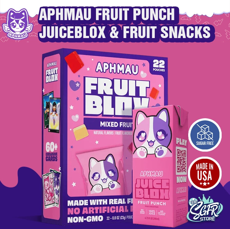 Aphmau Fruitblox Snacks & Fruit Punch JuiceBlox