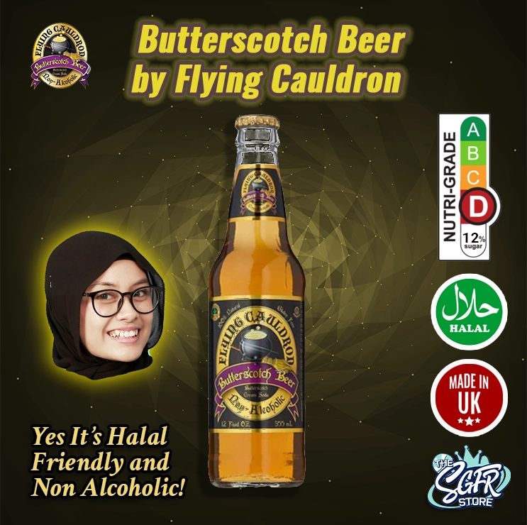Butterscotch Beer by Flying Cauldron (Non-Alcoholic)