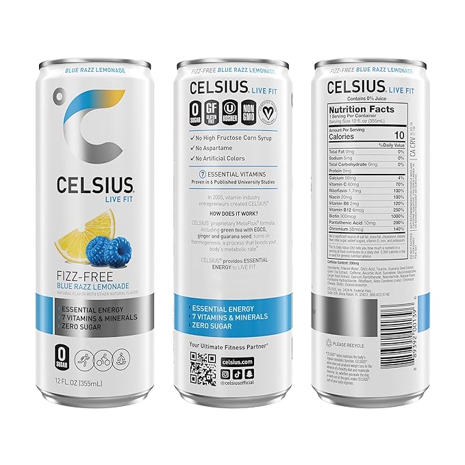 Celcius Energy Drink (Best Seller in USA) The SGFR Store