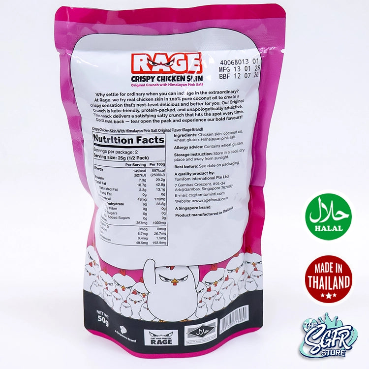 Crispy Chicken Skin Original (50g)