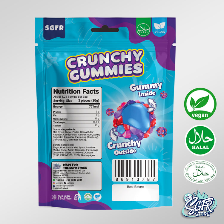 Crunchy Gummies 85g