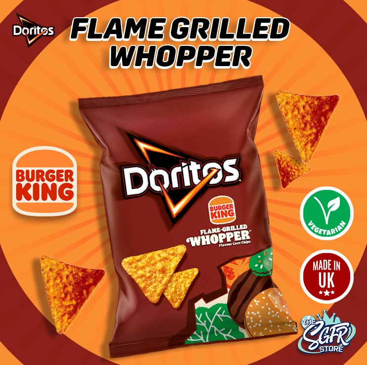 Doritos Burger King Flame Grilled Whopper (UK)