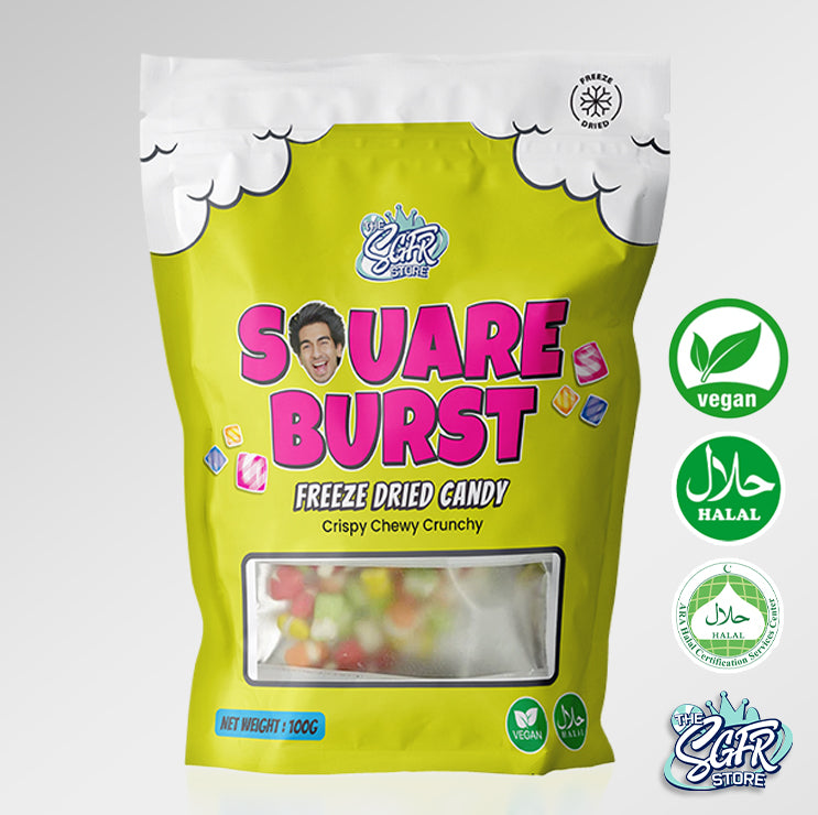 Freeze Dried Square Burst by Haikkel (Halal)