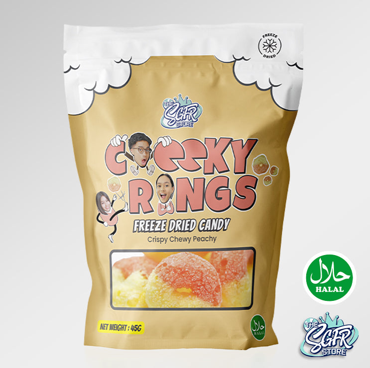 Freeze Dried Cheeky Peach Rings