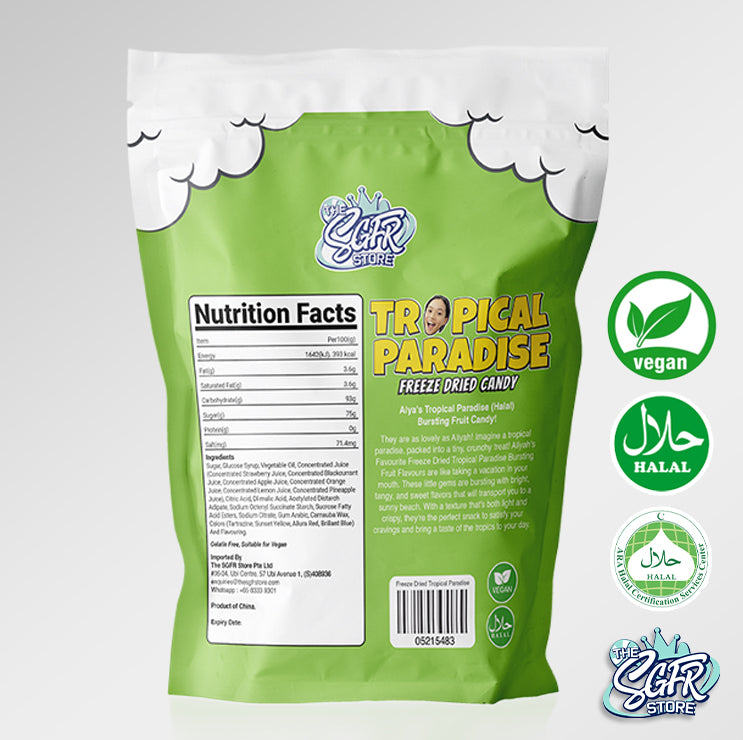 Freeze Dried Tropical Paradise by Aliya (Halal)