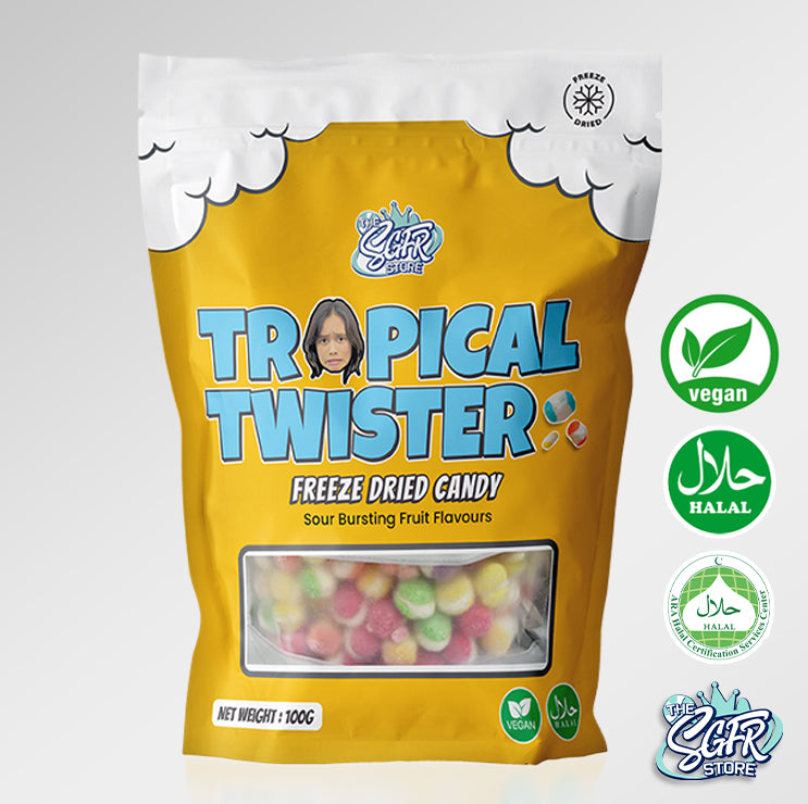 Freeze Dried Tropical Twister by Aliyah (Sour)