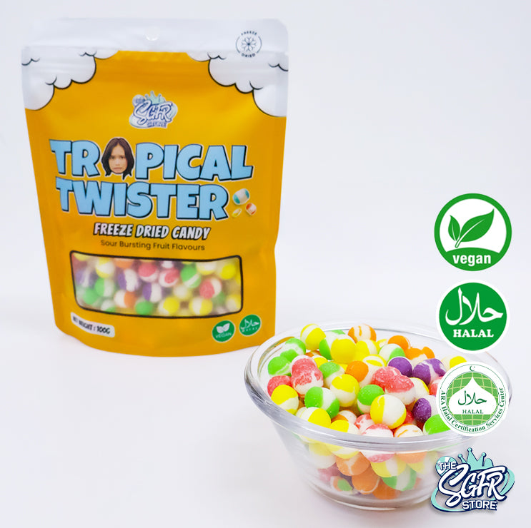 Freeze Dried Tropical Twister by Aliyah (Sour)