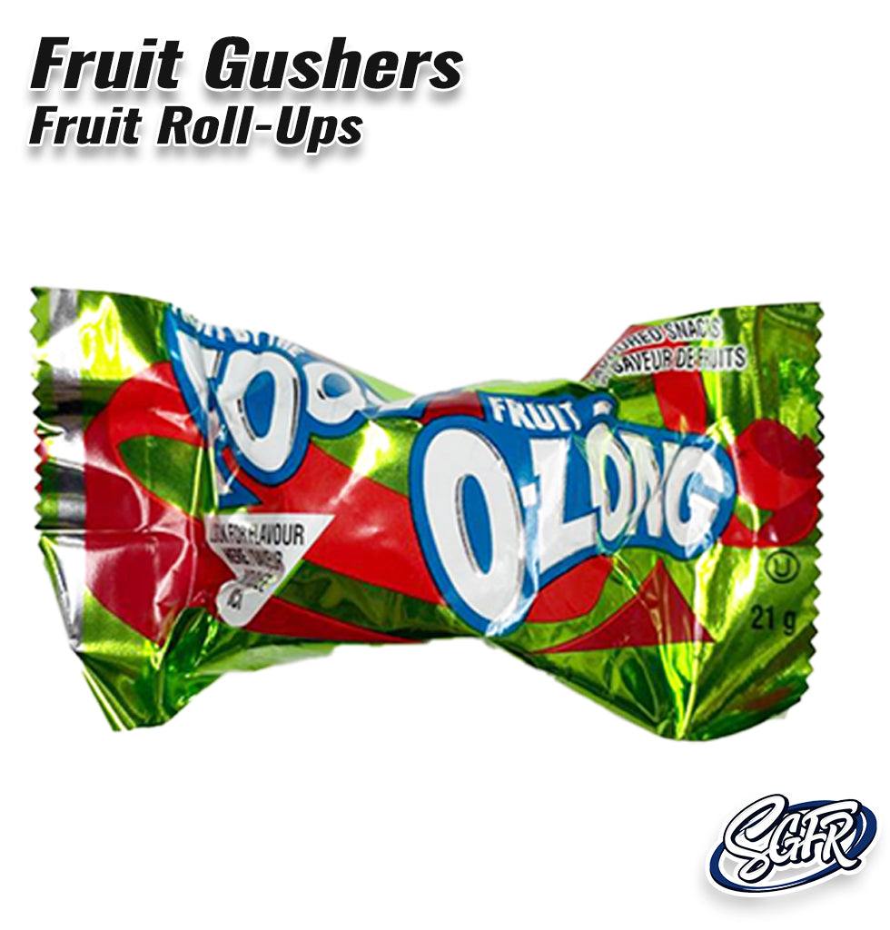 Fruit Gushers Aux Fruits & Fruit RollUps (23g) The SGFR Store