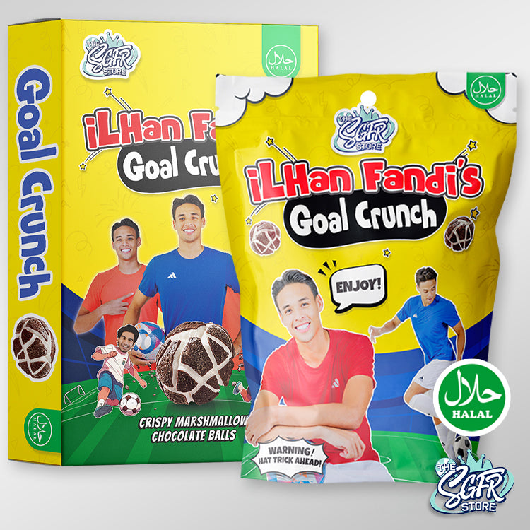 Ilhan Fandi's Goal Crunch (Crispy Marshmallow) Halal