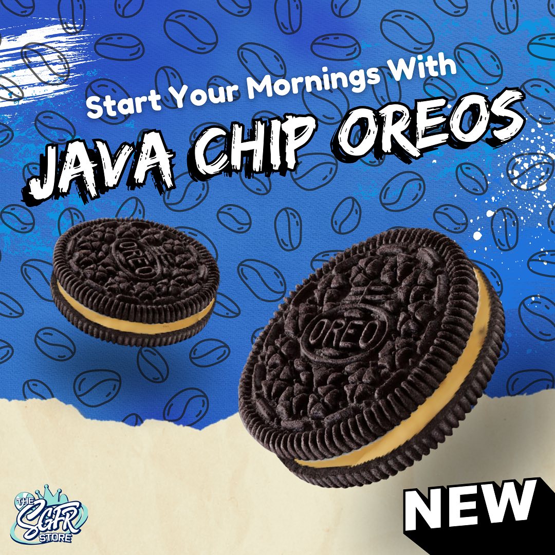 Oreo Java Chip Cookies by Nabisco