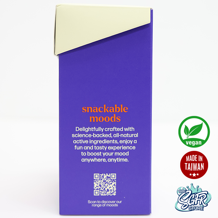Uplifting Chew! Contains Kyoho Grape with Tiger Milk Mushroom + Cocoa, Vegan