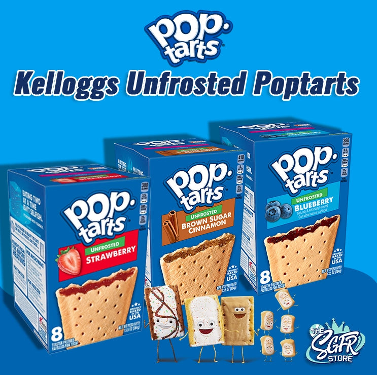 Poptarts Unfrosted by Kellogg's (Vegan, Gelatin Free)