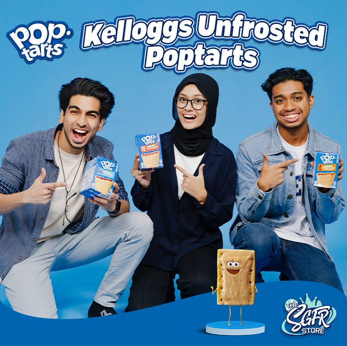 Poptarts Unfrosted by Kellogg's (Vegan, Gelatin Free)