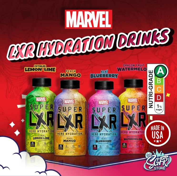 Marvel Super LXR Hero Hydration Drinks (473ml)