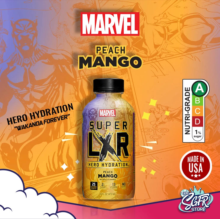 Marvel Super LXR Hero Hydration Drinks (473ml)