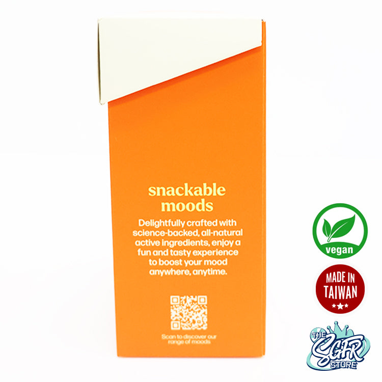Energising Chew! Passion Tiramisu with Blue Ginger + Caffeine, Vegan