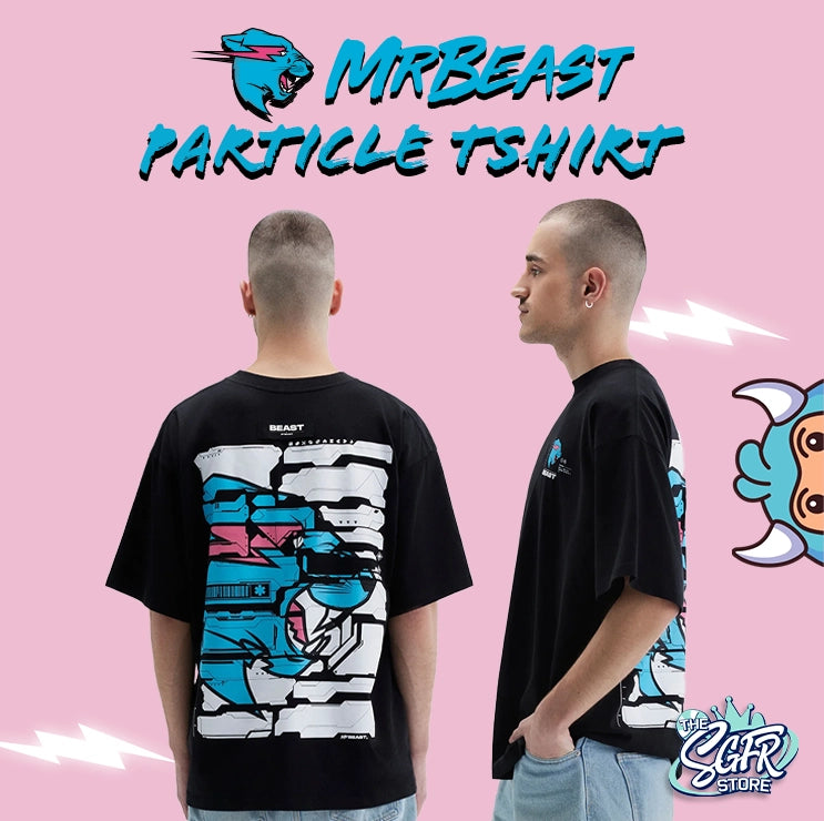 Mr Beast Particle Tshirt (Best Seller)