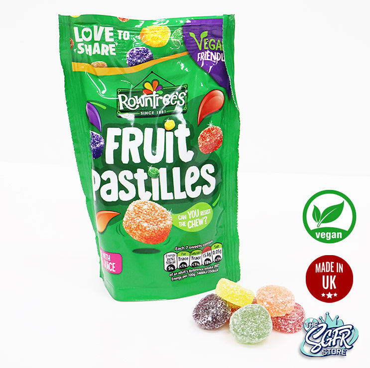 Rowntree's Fruit Pastilles 143g (Vegan)