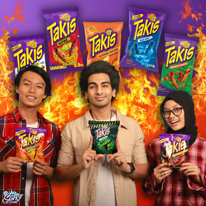 Takis Tortilla Chips Collection | Mexican Snacks!